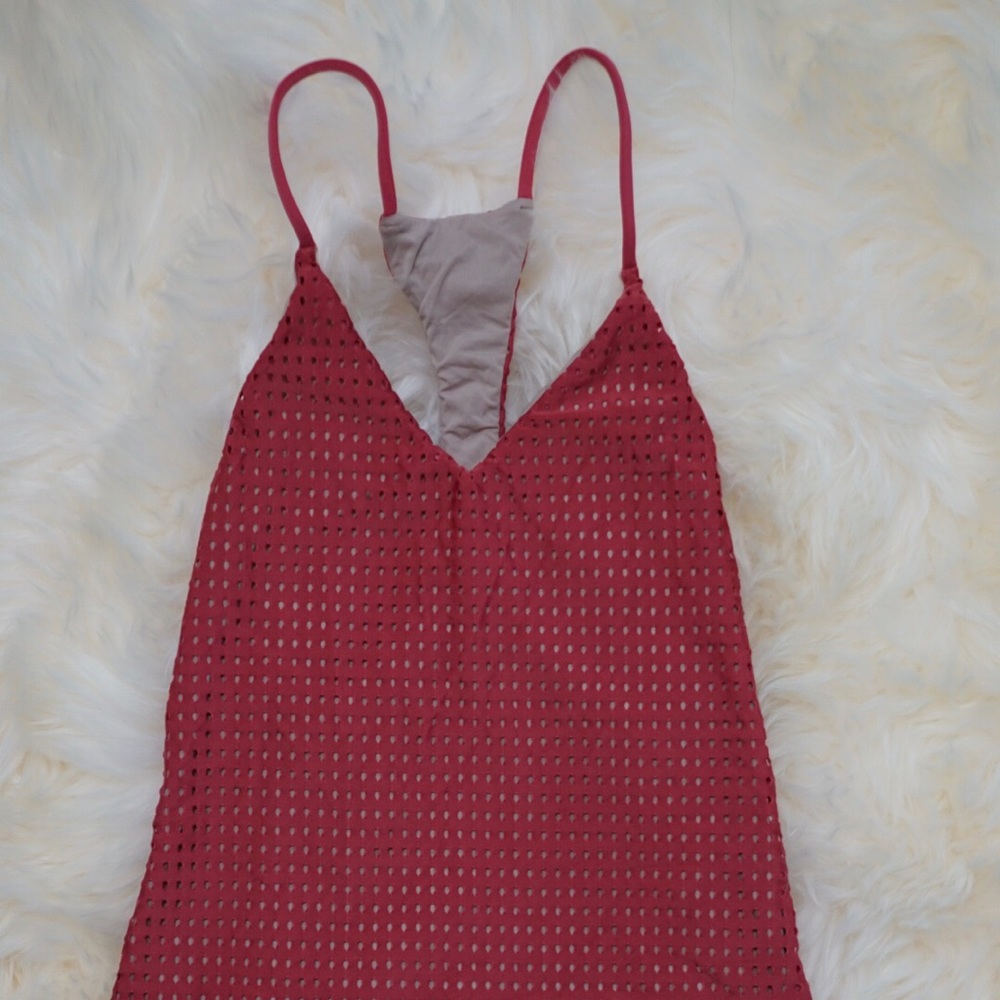 Acacia Sunset Mesh in Lychee